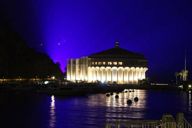 Casino Building at Night