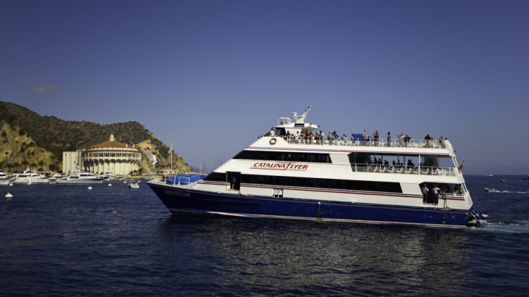 a small boat in a large body of water
