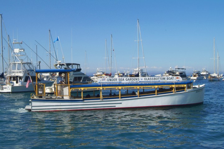 a small boat in a large body of water