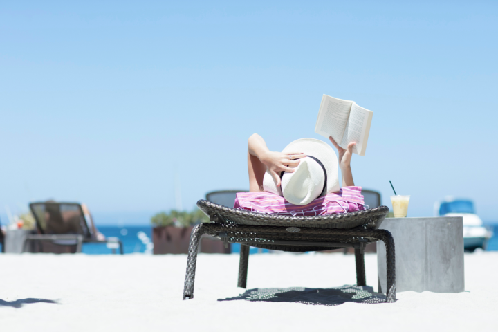 a chair sitting in front of a cake