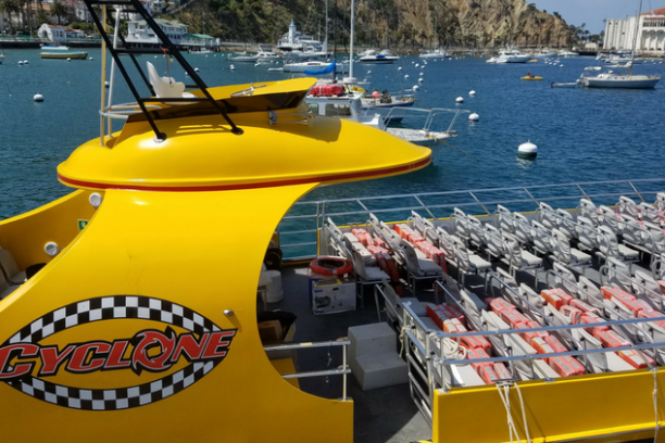 a small boat in a body of water