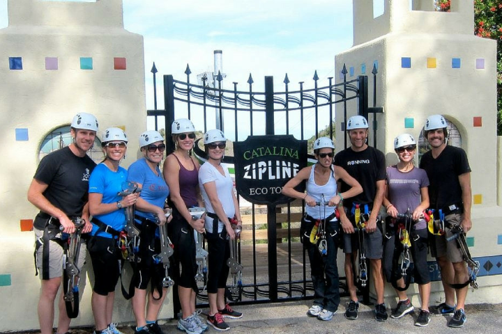 a group of people posing for a picture